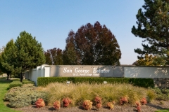 San George Estates Sign - Close